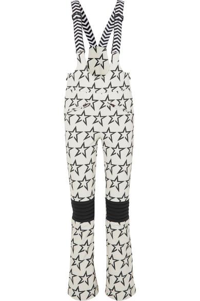printed ski pants