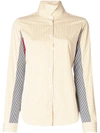 Aalto Stripe Colour-block Fitted Shirt