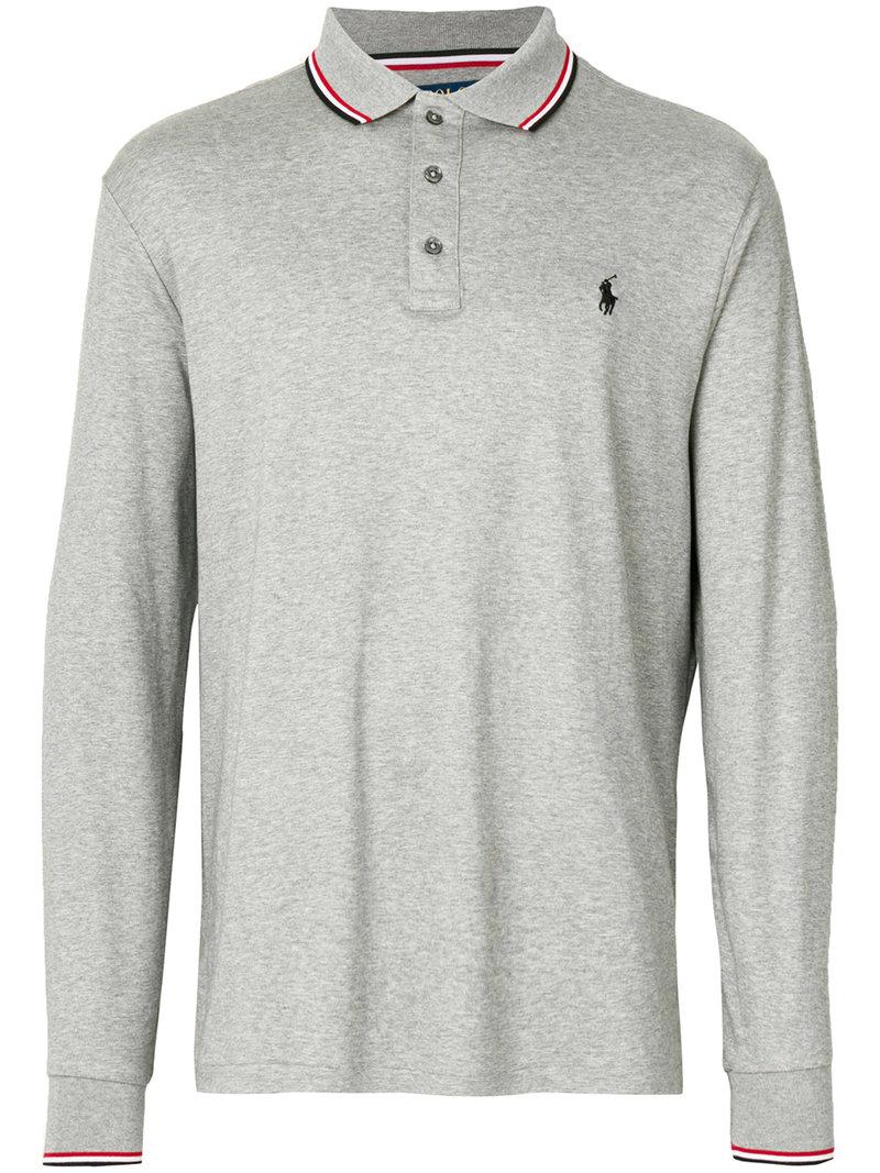 ralph lauren tipped polo shirt