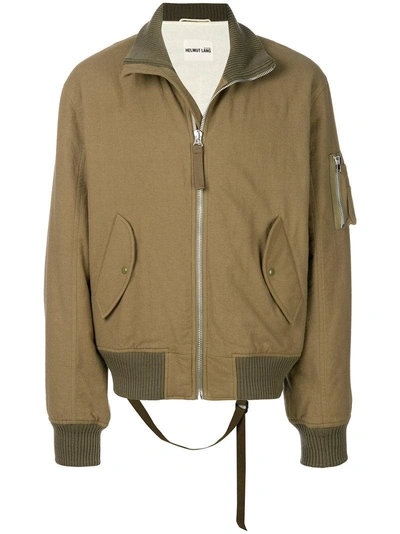 Helmut Lang High-collar Bomber Jacket