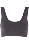 Hanro Touch Feeling Stretch-jersey Soft-cup Bra In 1691 - Carbon