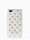Kate Spade Iphone Cases Le Pavillion Clear Iphone 6 Plus Case In Clear/gold
