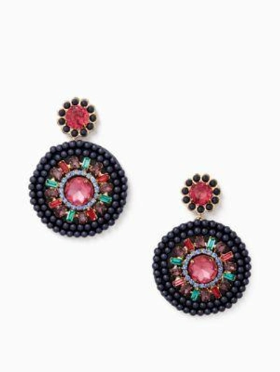 Kate Spade Luminous Leather Statement Earrings In Multi