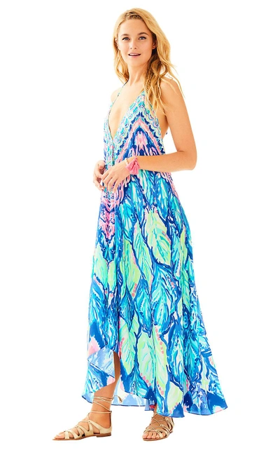 Lilly Pulitzer Fayette Beach Maxi Dress In Multi Hidden In The Leaves  Engineered Dress Ri | ModeSens