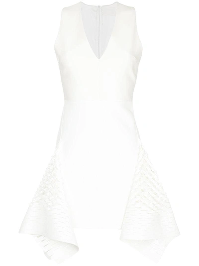 Dion Lee Bias Perforated Mini Dress