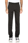 Raf Simons Slim-fit Wool Trousers In Black