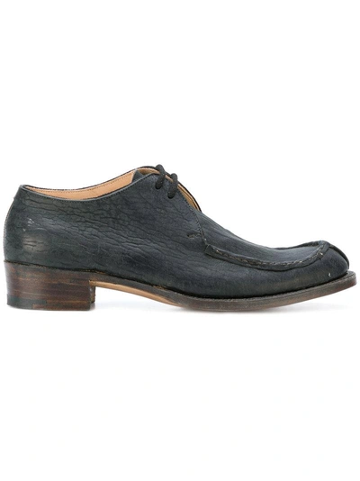 Sebastian Tarek Hand Stitched Derby Shoe In Black