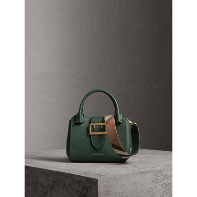 burberry small buckle tote