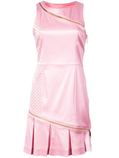 Thomas Wylde Fitted Short Dress In Pink
