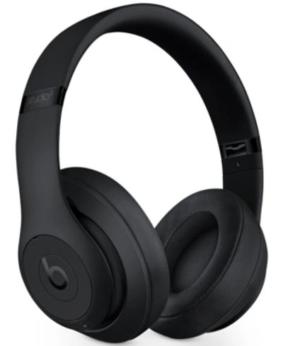 Beats By Dr. Dre Studio 3 Wireless Headphones In Matte Black