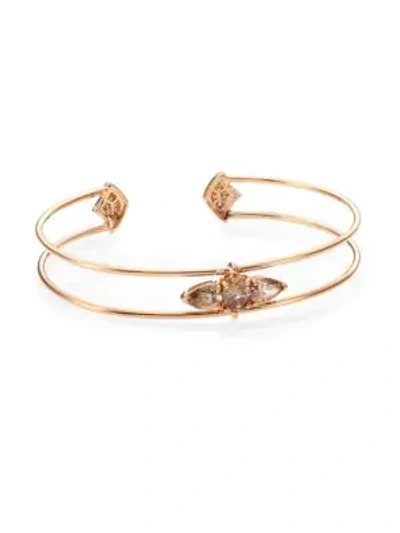 Etho Maria 18k Rose Gold 1.48 Tcw Diamond Bracelet