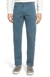 Ag Tellis Sud Modern Slim Stretch Twill Pants In Sulfur Monsoon Blue