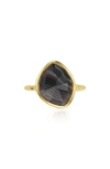 Black Line Onyx/ Yellow Gold