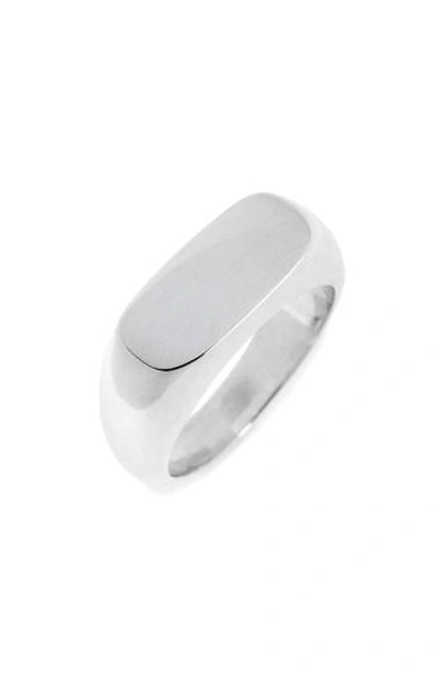 Sophie Buhai Small Classic Signet Ring In Sterling Silver