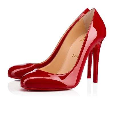 Christian Louboutin Fifille Patent Red Sole Pump
