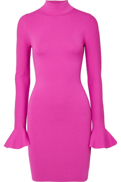 michael kors hot pink dress