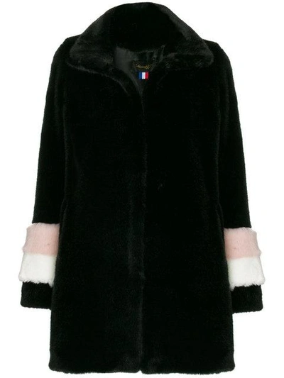 La Seine & Moi Carene Coat In Black