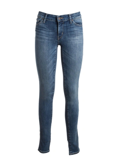 Levi's 711 Stretch Skinny Jeans In Antiqued