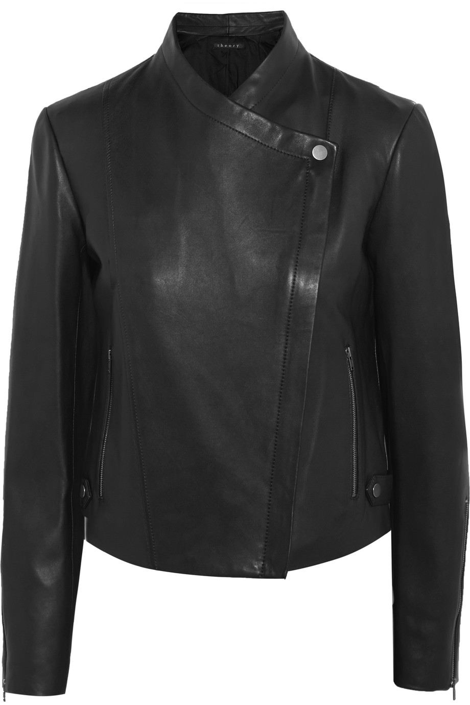 Theory Phelan Leather Jacket | ModeSens
