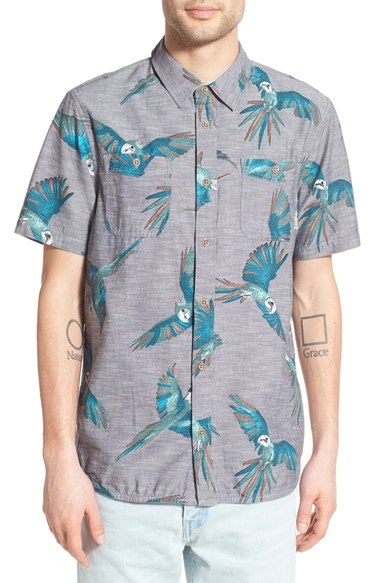 vans parrot shirt