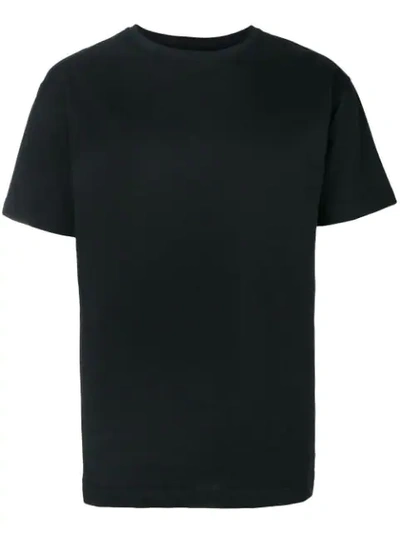 Intoxicated Logo Embroidered T-shirt In Black