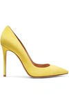 Gianvito Rossi 105 Suede Pumps In Yellow