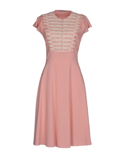 Ermanno Scervino Knee-length Dress In Pink