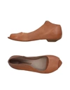 Marsèll Ballet Flats In Tan