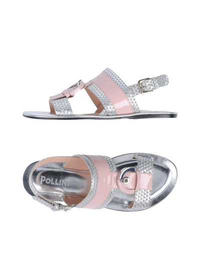 Pollini Sandals In Pink