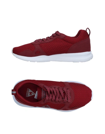 Le Coq Sportif Sneakers In Maroon