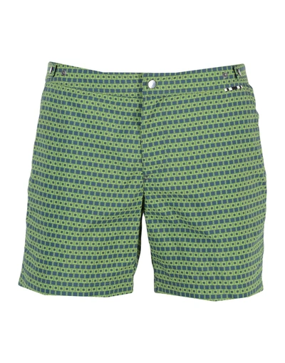 Danward 平角泳裤 In Green
