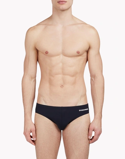 Dsquared2 Swim Briefs In Black