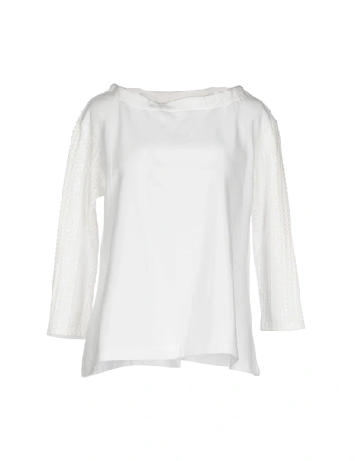 Pinko Sweatshirt In White