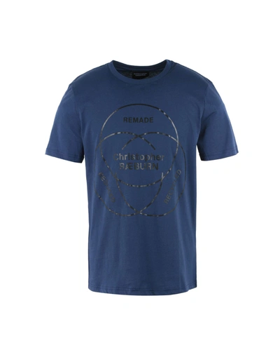 Christopher Raeburn T-shirt In Dark Blue