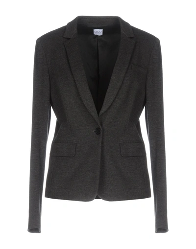 Liu •jo Suit Jackets In Steel Grey