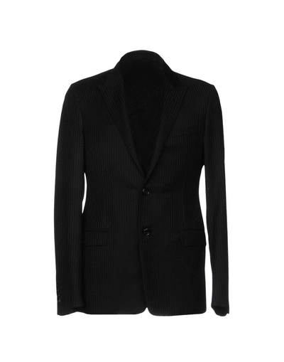 Lanvin Suit Jackets In Black