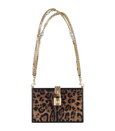 Dolce & Gabbana Leopard Print Mini Bag In Multi
