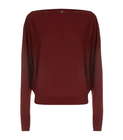 Allsaints Elle Snap-detail Sweater In No Color