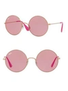 Ray Ban The Ja-jo Round Sunglasses In Rose