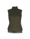 Maison Margiela Turtleneck In Dark Green