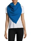 White + Warren Cashmere Travel Wrap In Azure Marl