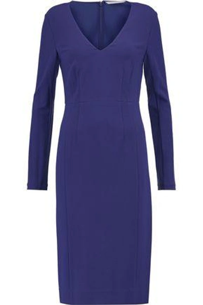 Diane Von Furstenberg Woman Milena Stretch-crepe Midi Dress Indigo