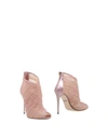 Dolce & Gabbana Ankle Boot In Pink