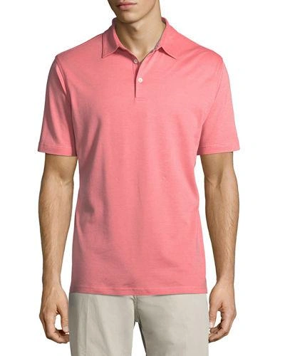Peter Millar The Perfect Piqu&eacute; Polo Shirt In Pink