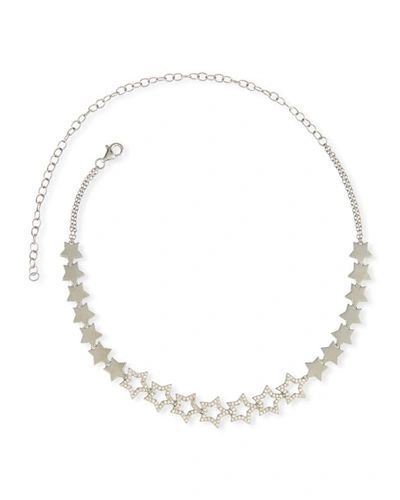 Siena Lasker Diamond Star Choker Necklace