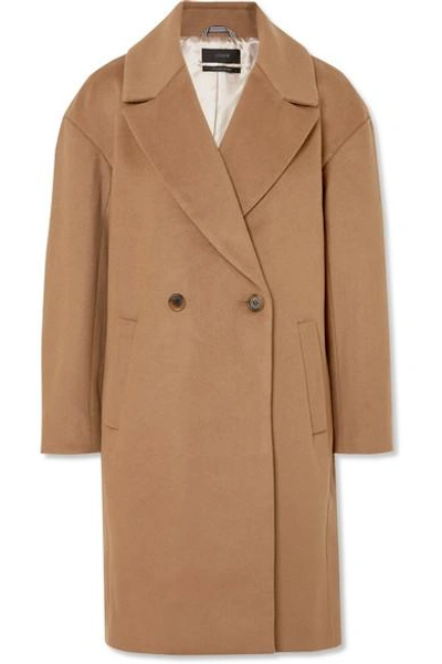 Jcrew Maxine Wool-blend Coat In Beige