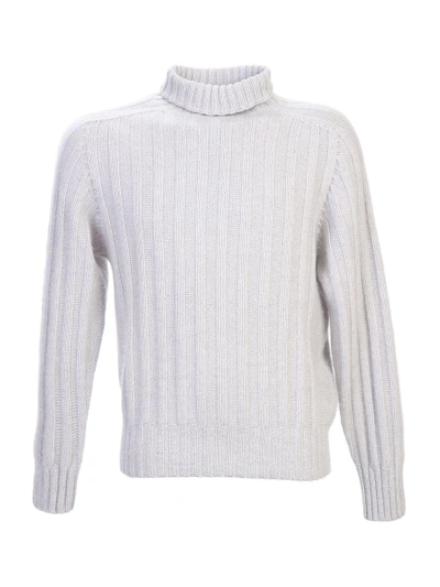 Tom Ford Cashmere Turtleneck Sweater In Grey