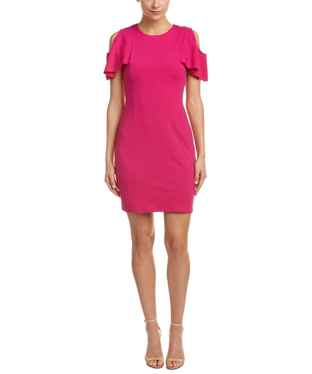 Susana Monaco Gigi Sheath Dress In Pink | ModeSens