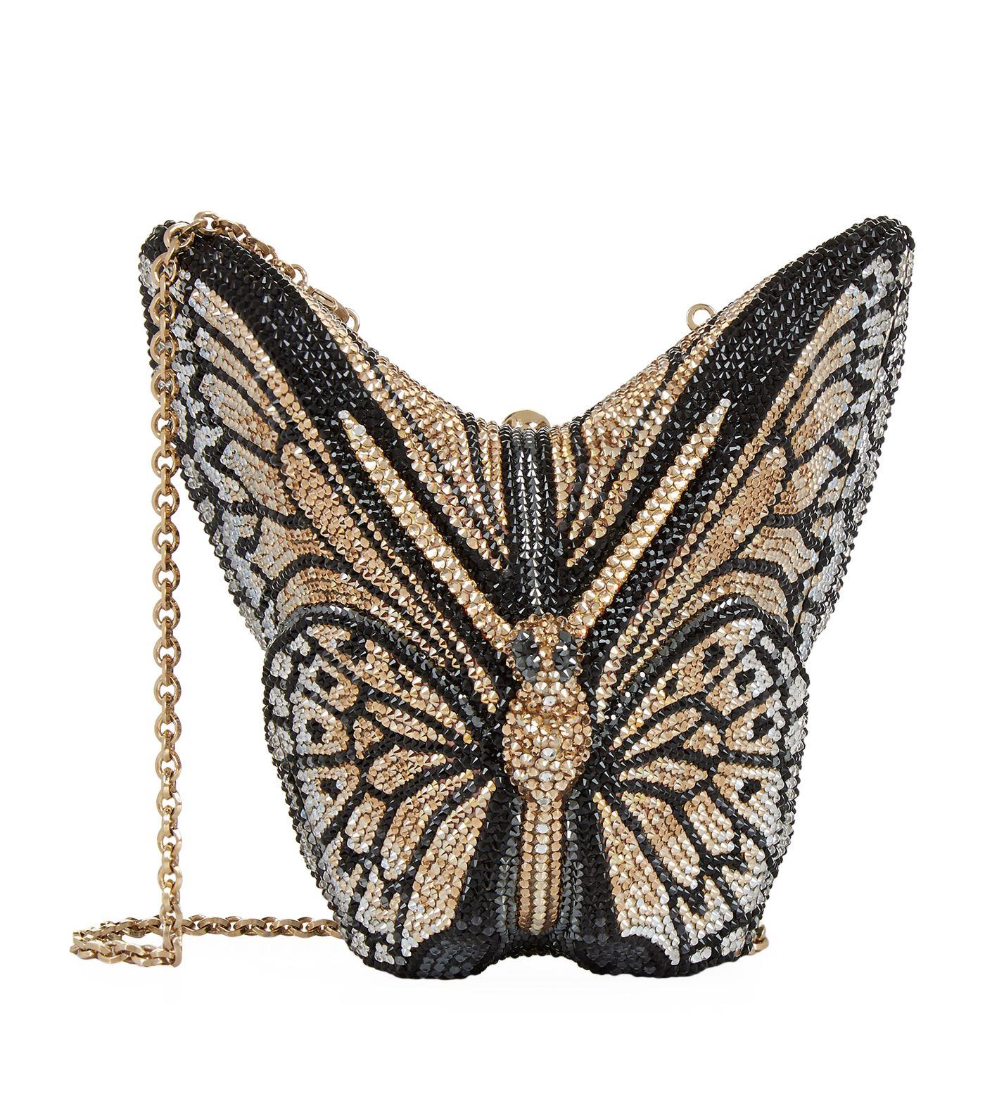 butterfly clutch bag