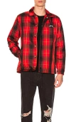 Stussy Cruize Coach Jacket In Red